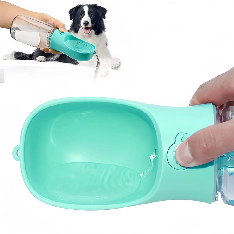 2-in-1 Flasche PetComfort (WASSER UND FRESSEN FÜR HAUSTIERE)